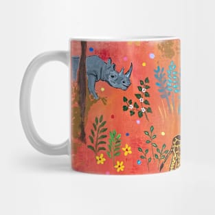 Sunset in the Jungle Mug